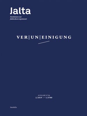 cover image of Ver|un|einigung